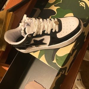 Black and White | Patent leather| Bapstas